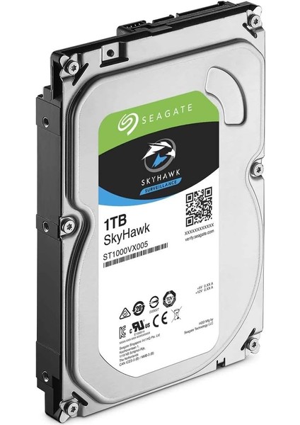 Skyhawk 1tb 5900RPM 64MB Sata3 ST1000VX005 7/24 HDD