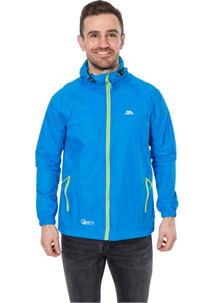 Qikpac Jacket - Unisex Packaway Unisex Mavi Yağmurluk