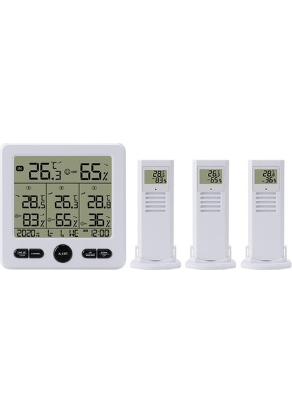 3 Uzaktan Sensörlü Dijital Kablosuz Iç Mekan Dış Ortam (Yurt Dışından) indirimleri
