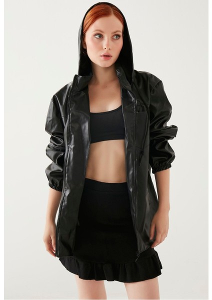 Kadın Deri Yağmurluk fırsatları