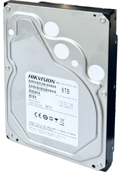 Hıkvısıon 8tb 5400RPM 256MB Sata3 DS80HKVS-VX1 7/24 Güvenlik HDD