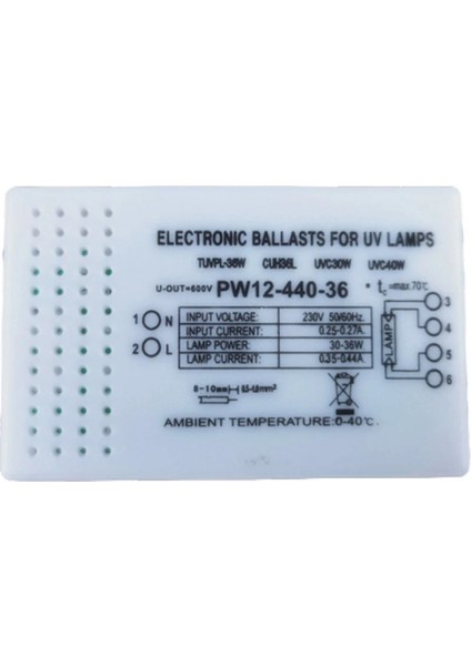 30-36W Balastlar 220V Evrensel Balast G23 G10Q G5 Uv Lambası Için (Yurt Dışından)