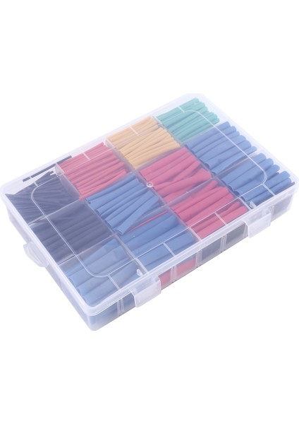 850PCS Isıyla Daralan Eşleştirme Borusu 2:1 Isıyla Daralan Boru Isıyla Daralan Boru Çeşitli Kombinasyonlar (Yurt Dışından)