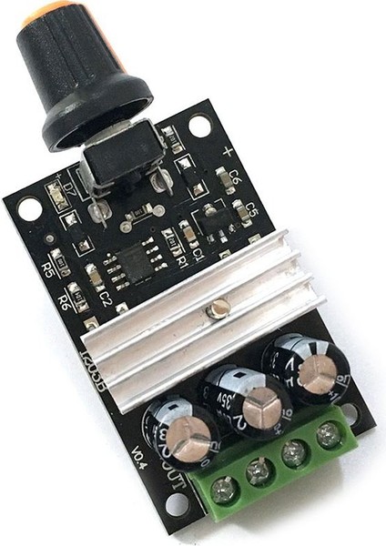 Dc 6V 12V 24V 28VDC 3A 80W Pwm Motor Hız Kontrol Regülatörü Potansiyometre Anahtarı ile Ayarlanabilir Değişken Hız Kontrolü (Yurt Dışından)