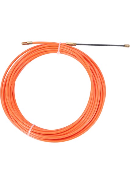 4mm 10 Metre Turuncu Kılavuz Cihazı Naylon Elektrik Kablosu Itme Çektirme Kanalı Yılan Rodder Misina Tel (Yurt Dışından)