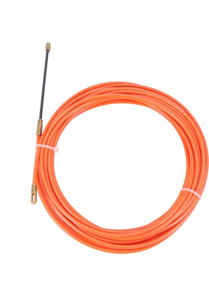 4mm 10 Metre Turuncu Kılavuz Cihazı Naylon Elektrik Kablosu Itme Çektirme Kanalı Yılan Rodder Misina Tel (Yurt Dışından) fiyatları