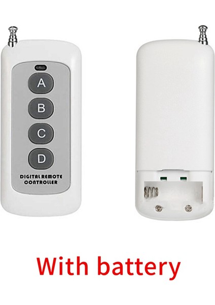 4 Kanal 433MHZ Garaj Uzaktan Kumandası ile Kablosuz Uzaktan Kumanda Anahtarı (Yurt Dışından) fiyatları