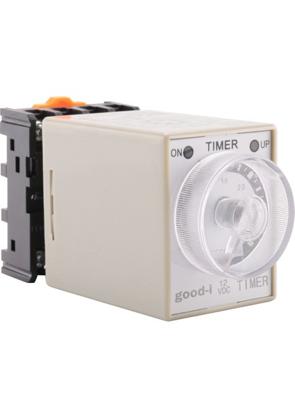 Dc 12V 0-30 Saniye 30S Elektrikli Gecikme Zamanlayıcı Zamanlama Rölesi Dpdt 8p W Taban (Yurt Dışından)