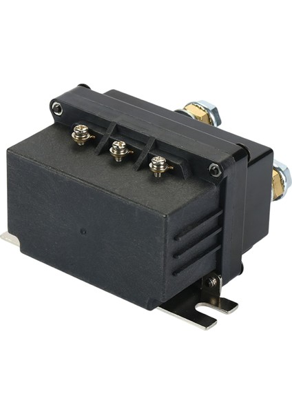 Evrensel 12V 500A Vinç Uzaktan Kontaktör 12000 Pound Vinç Kontrol Solenoid Rölesi Ikiz Kablosuz Uzaktan Kurtarma (Yurt Dışından)