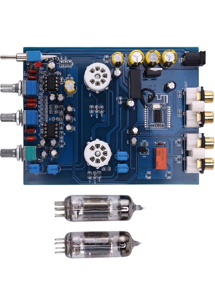 NE5532 DC12V2A Bluetooth 4.2 Hıfı Preamp 6j5 Ev Ses Tüp Amplifikatör Ateş Preamp Ton Kurulu 470 Uf/25 V (Yurt Dışından)