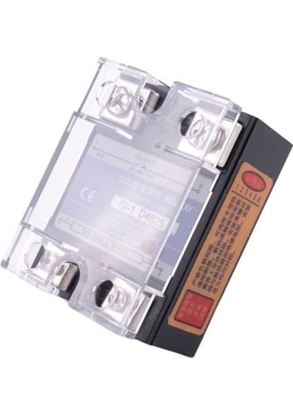 Ssr 25A 3-32V Dc - 24-480V Ac Tek Fazlı Katı Hal Röle Dc Kontrol Ac Mgr-1 D4825 Yük Gerilimi (Yurt Dışından)