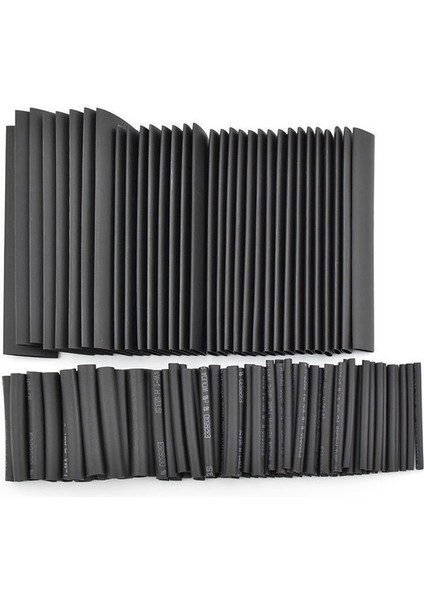 127 Adet Shrink Sleeve Boru Boru Çeşitleri Kiti Elektrik Bağlantısı Elektrik Teli Sarma Kablosu (Yurt Dışından)