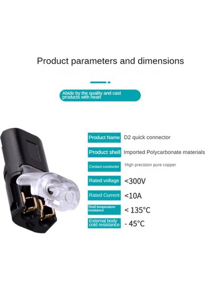 44 Adet Çift Kablolu Tak-Çıkar Konnektör, Kilitli Tokalı Takılabilir LED Kablo Konnektörleri Hızlı Bağlantı Kablo Konnektörleri (Yurt Dışından) indirimleri
