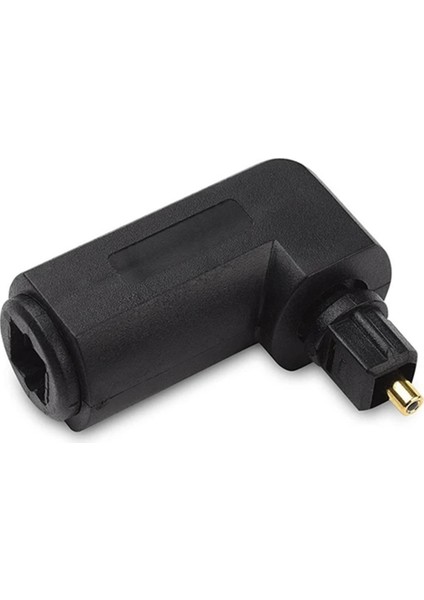 2 Adet Dijital Ses Video Kabloları Dijital Optik 90 Derece Ses Kablosu Adaptörü Erkekten Dişiye Dik Açı Toslink (Yurt Dışından) fiyatları