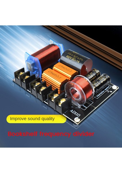 250W Ses Frekans Bölücü Iki Yönlü Hifi Hoparlör Crossover Sahne Performansı Yüksek Güç Frekans Bölücü (Yurt Dışından) fırsatları