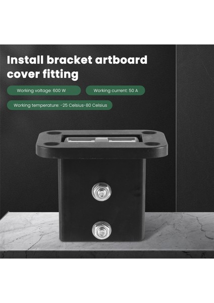 Yeni Gömme Montaj Anderson Fiş 50A Konnektör Kiti Montaj Braketi Paneli Kapak Aksesuarları Karavan Camper Tekne Kamyon (Yurt Dışından) fırsatları