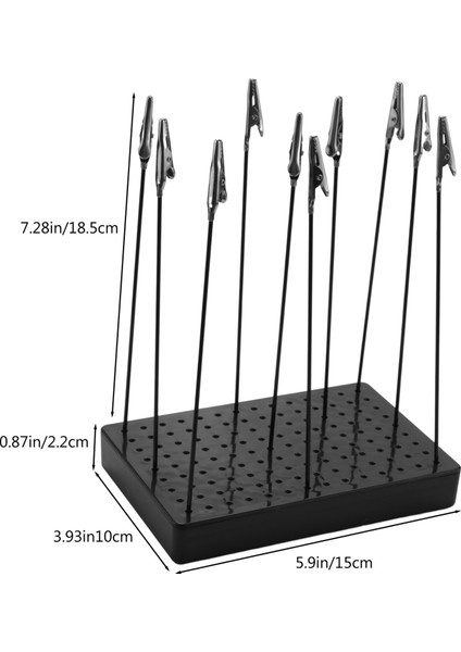 9X14 Delik Boyama Standı Tabanı ile 10 Adet Metal Timsah Klip Sopa Modelleme Aracı Set Oyuncaklar Hobiler Aksesuarları (Yurt Dışından) fiyatları