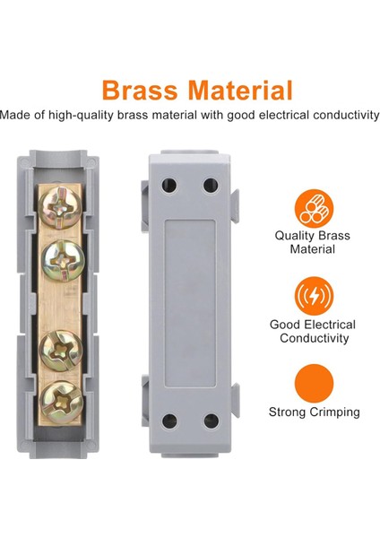 10 Adet 6 Awg Ölçülü Kablo Bağlantı Somun Takımı, 80A Hızlı Kablolama Bağlantı Terminali, Ekleme Hızlı Kablolama Bağlantı Terminali (Yurt Dışından) fiyatları