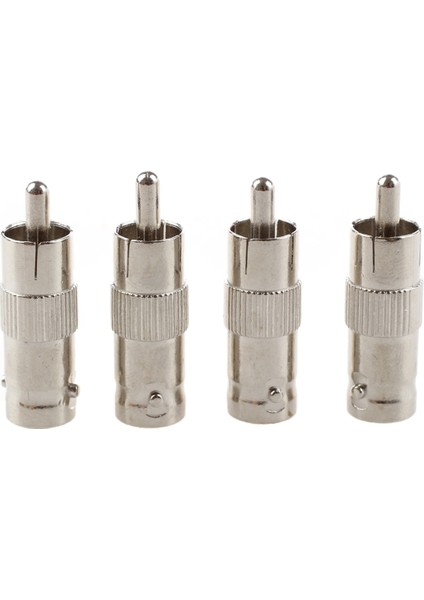 10 Bnc Dişi Rca Erkek Fiş Coax Adaptör Konnektörü (Yurt Dışından)