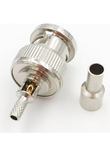 10 Adet Bnc Erkek Fiş Penceresi Düz Kıvrım RG174 RG316 RG179 Kablo Adaptörü 50 Ohm (Yurt Dışından)