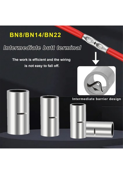 80 Adet 6 Değer 4/6/8AWG Yalıtımsız Uç Bağlantı Kiti Otomotiv Için Isıyla Büzüşen Boru Uç Bağlantı Konnektörü (Yurt Dışından) fırsatları