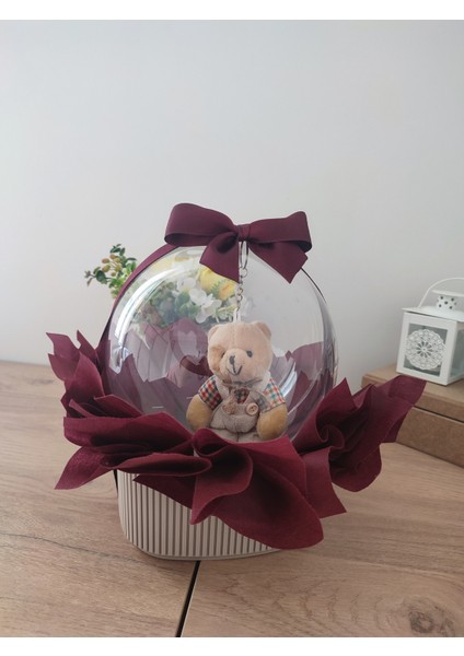 Büyülü Balon-Ayıcık Doğum Günü Yıldönümü Yenidoğan Tebrik Hediye Kutusu fiyatları