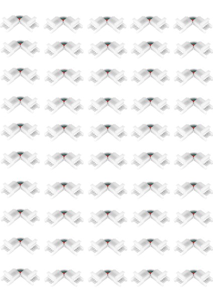 LED Şerit Konektörü 10MM Sağ Açı Ayarlanabilir Konektör 3528/5050 Smd Rgb LED Şerit 90 Derece Açı 3-Pin (Yurt Dışından)