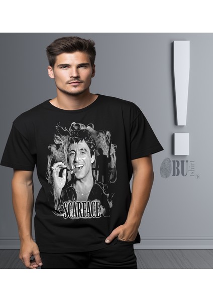 ' Scarface‘ Baskılı 'regular-Fit' Unisex Tişört fiyatları