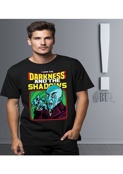 'nosferatu – Darkness Vampir‘ Baskılı 'regular-Fit' Unisex Tişört modelleri