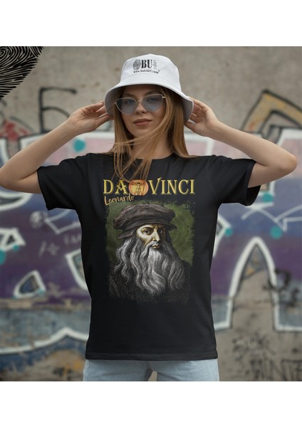 'leonardo Da Vinci‘ Baskılı 'regular-Fit' Unisex Tişört fiyatları