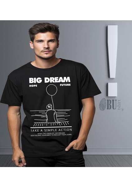 'big Dream – Future‘ Baskılı 'regular-Fit' Unisex Tişört modelleri