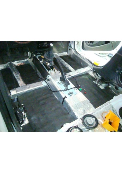 13 mm -100X100 cm Kendinden Yapışkan Kauçuk Oto Karavan-Panelvan Isı ve Ses Yalıtım Tekne Konteyner