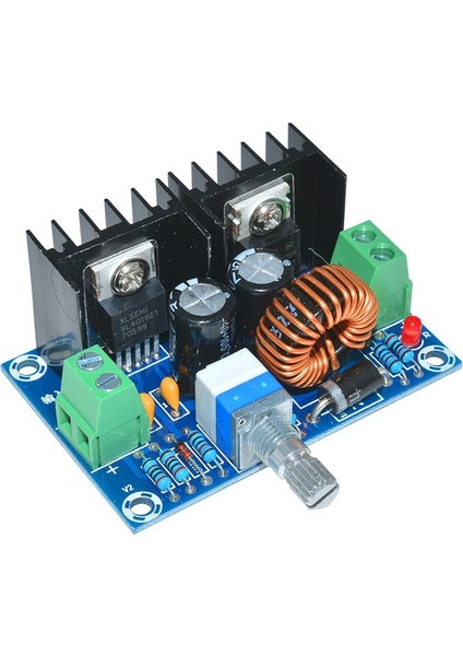 Dc Voltaj Regülatörü Regülatör XH-M401 XL4016E1 Yüksek Güçlü Buck Modülü Dc-Dc (Yurt Dışından)