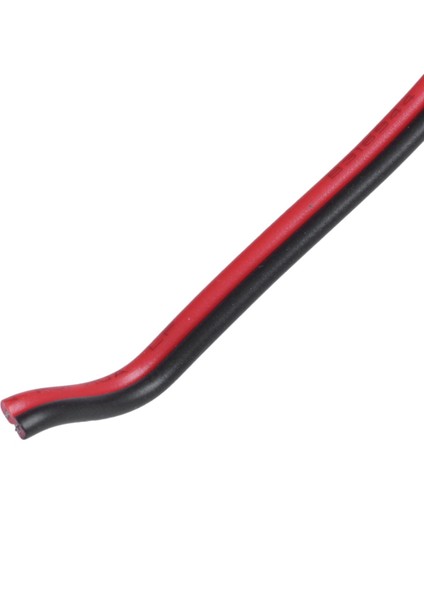 Araba Oto Hoparlör Için 5m 22AWG Kırmızı Siyah Çift Çekirdekli Elektrik Kablo Teli (Yurt Dışından) fırsatları