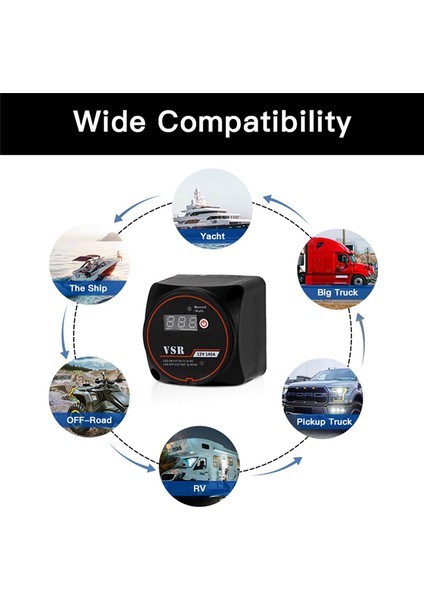 Akıllı Çift Akü Akıllı Izolatör 12V 140A Dijital Voltaj Hassas Röle Vsr Bölünmüş Şarj Kamp Arabaları Rv Için (Yurt Dışından) fırsatları