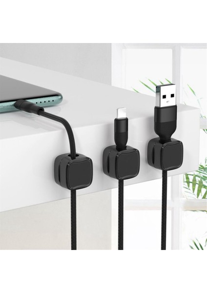 Manyetik Kablo Klipsleri Kablo Yöneticisi Kablo Tutucu Iz Bırakmayan Manyetik Yapışkan Kablo Düzenleyici Klips Fiş Kancası Beyaz (Yurt Dışından) fiyatları