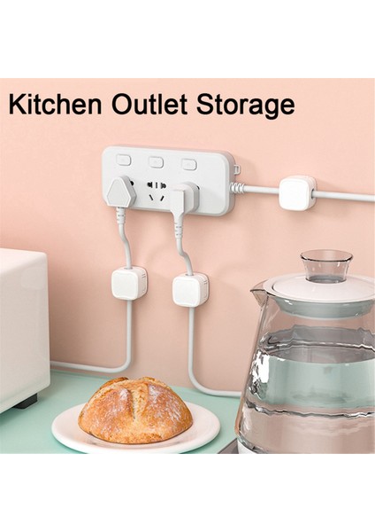 Manyetik Kablo Klipsleri Kablo Yöneticisi Kablo Tutucu Iz Bırakmayan Manyetik Yapışkan Kablo Düzenleyici Klips Fiş Kancası Beyaz (Yurt Dışından) modelleri