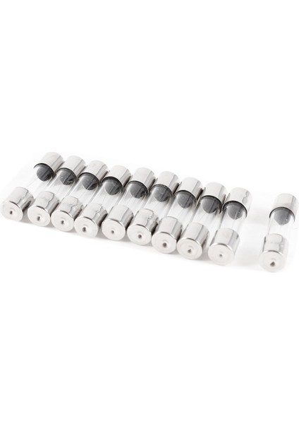 10 Adet Hızlı Üfleme Tipi Cam Tüp Sigortalar 5X20MM 250V 0.5A (Yurt Dışından)