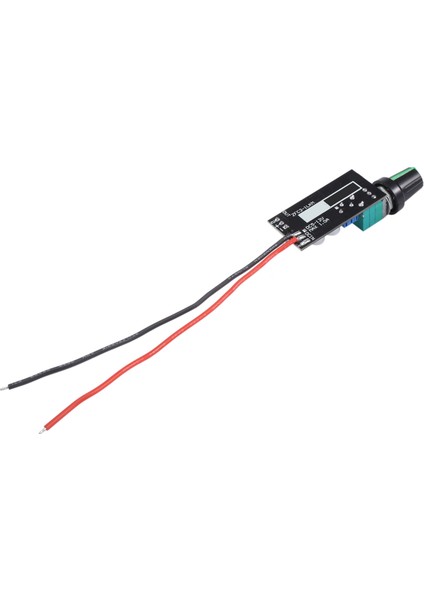 Dc 5V 12V Ayarlanabilir Pwm Fan Hızı Kontrol Cihazı + Düğme Anahtarı 2/3 Telli Fan Hızı Regülatörü Gürültü Azaltma Kapatılabilir (Yurt Dışından)