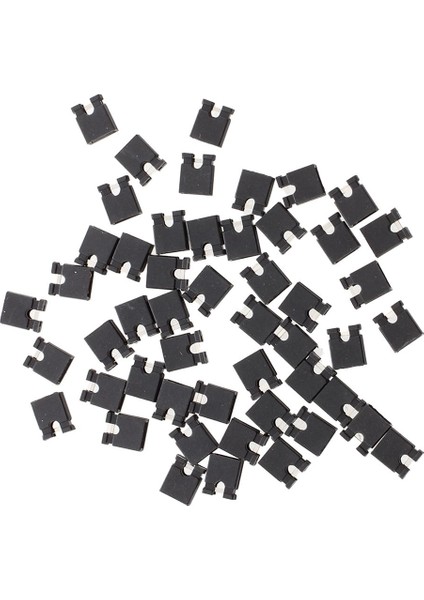 50 Adet 2.54MM Jumper Kapağı Mini Jumper Kısa Devre Kapağı Konnektörleri (Yurt Dışından)