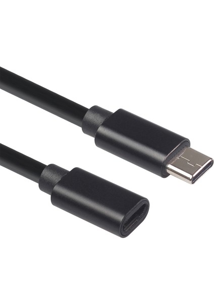 1.5 M USB C Tip-C Erkek Dişi Uzatma Kablosu Tip-C Arayüzü Jak Soketi USB C Şarj Uzatıcı Tel Konektörü (Yurt Dışından)