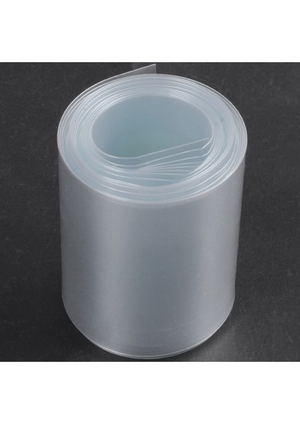 1 x 26650 Pil Için 2m 43MM 27MM Dia Pvc Isıyla Daralan Boru Şeffaf (Yurt Dışından)