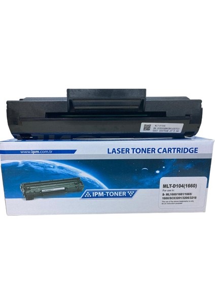 Samsung ML-1660 N/ ML-1665 MLT-D104S Uyumlu Çipli Toner Samsung ML-1660 N/ ML-1665 MLT-D104S Uyumlu Çipli Toner