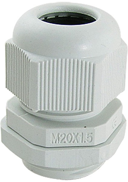 10 Adet Beyaz Plastik Su Geçirmez Kablo Rakorları M20 x 1.5 (Yurt Dışından) fiyatları