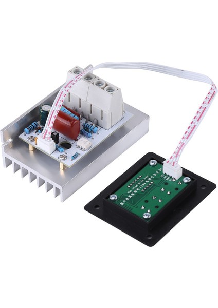 Dimmer Anahtarı, 10000W Scr Dijital Voltaj Regülatörü Hız Kontrolü Dimmer Termostat Ac 220V 80A (Yurt Dışından)
