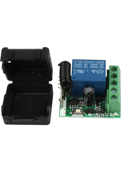 10 Adet Dc 12V Tek Kanal 433 Mhz Kablosuz Anahtar Kontrol Kartı Uzaktan Kumanda Röle Verici Düğme Modülü (Yurt Dışından) fiyatları