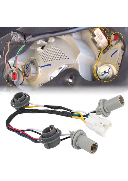 Arka Kuyruk Işık Lamba Soketi Kablo Demeti 2011-2014 Hyundai Sonata Sedan 4-Door 2.0l 2.4l 92450-3Q000 924503Q000 (Yurt Dışından) fırsatları