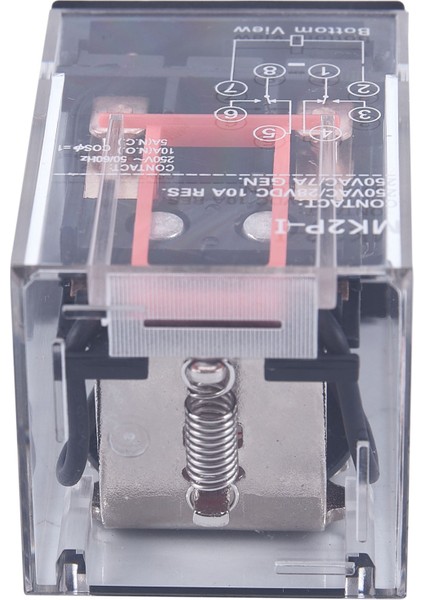 Ac 220V/230V Bobin Gerilimi Pcb Güç Rölesi 8 Pin Dpdt 2no 2nc MK2P-1 (Yurt Dışından)