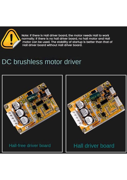 5-35V Bldc Üç Fazlı Dc Fırçasız Motor Kontrol Cihazı 350W Motor Kontrol Sürücü Kartı (Salonsuz) (Yurt Dışından)