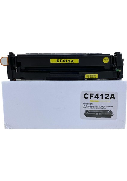 Hp CF412A Yellow Uyumlu Toner Hp CF412A Yellow Uyumlu Toner fiyatları